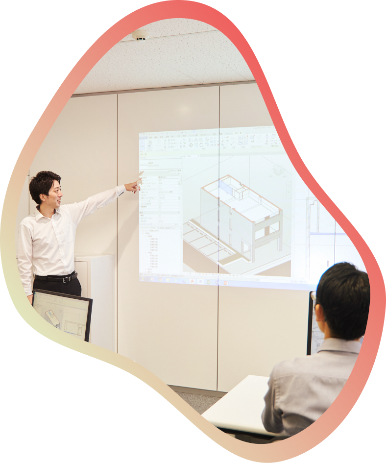 ビジネスマナー研修の風景